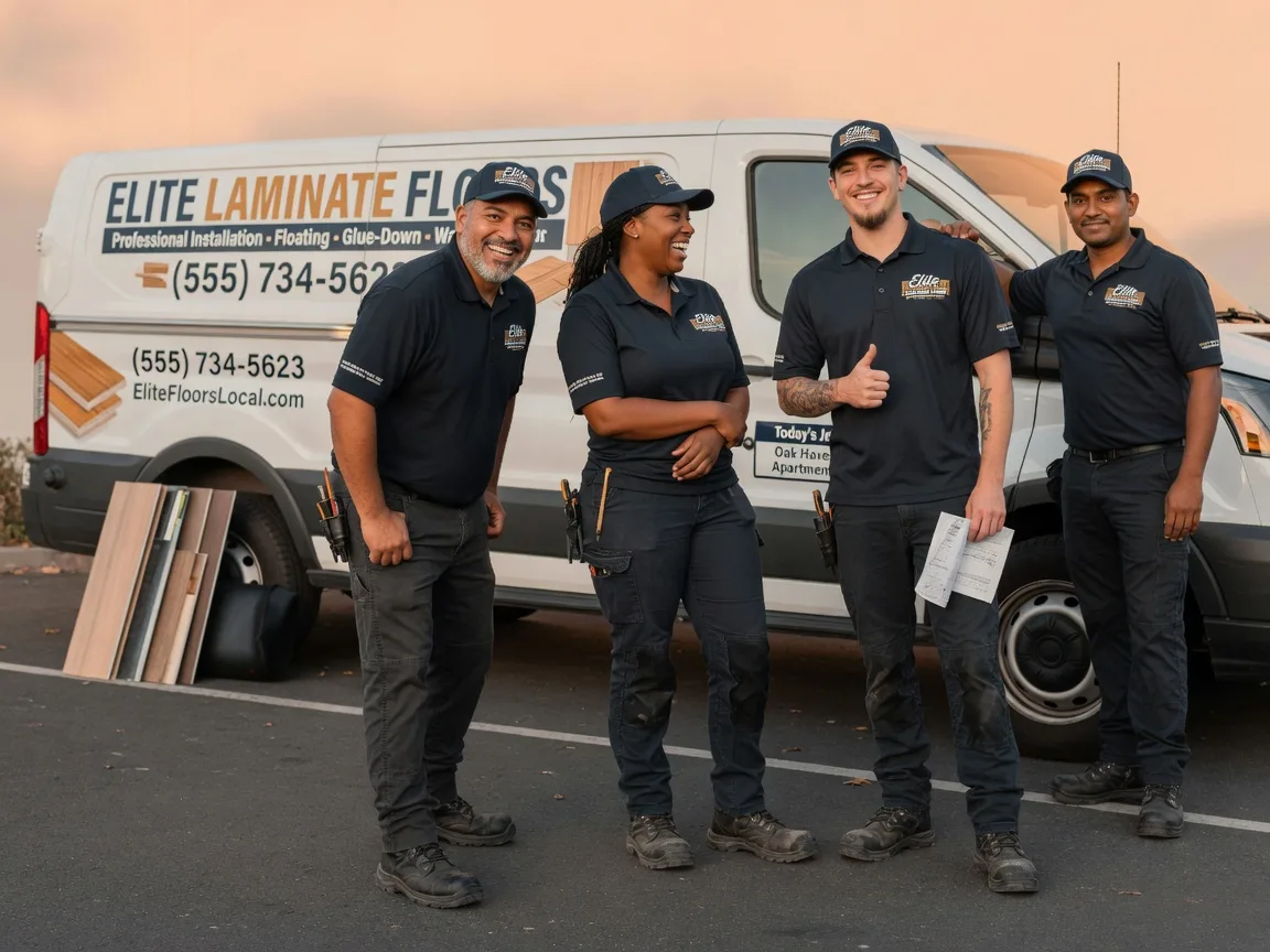 Laminate flooring installation company in Hope, IN